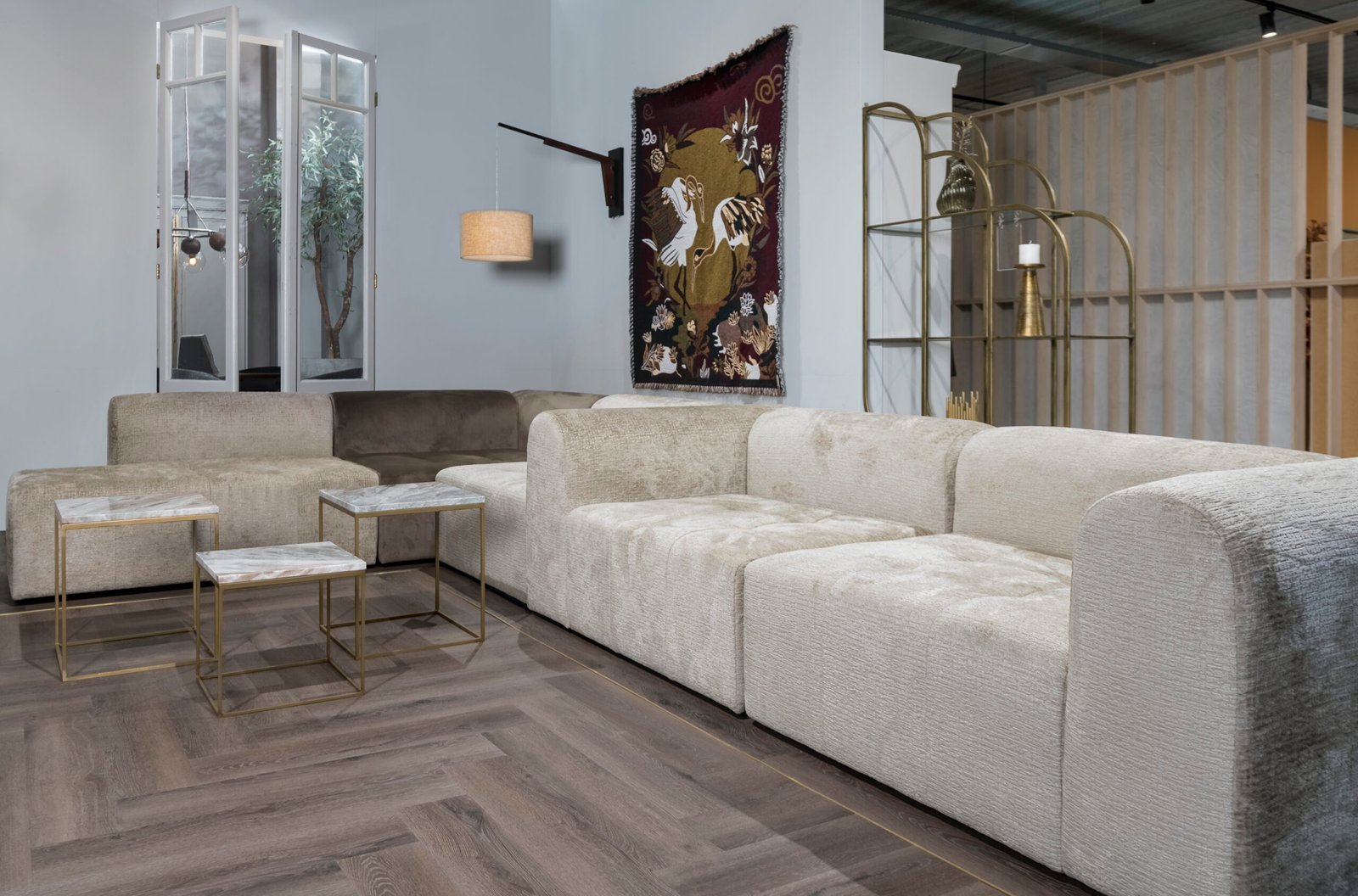 Progress-Visgraat XL-77819-Messing-Bies-Fotografie Revontuli-Design Lasut en Braun (2)